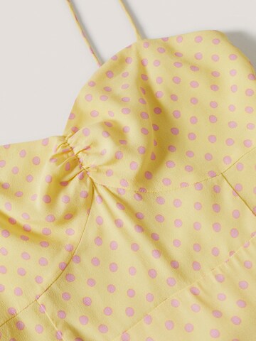 MANGO Summer Dress 'Amelia' in Yellow