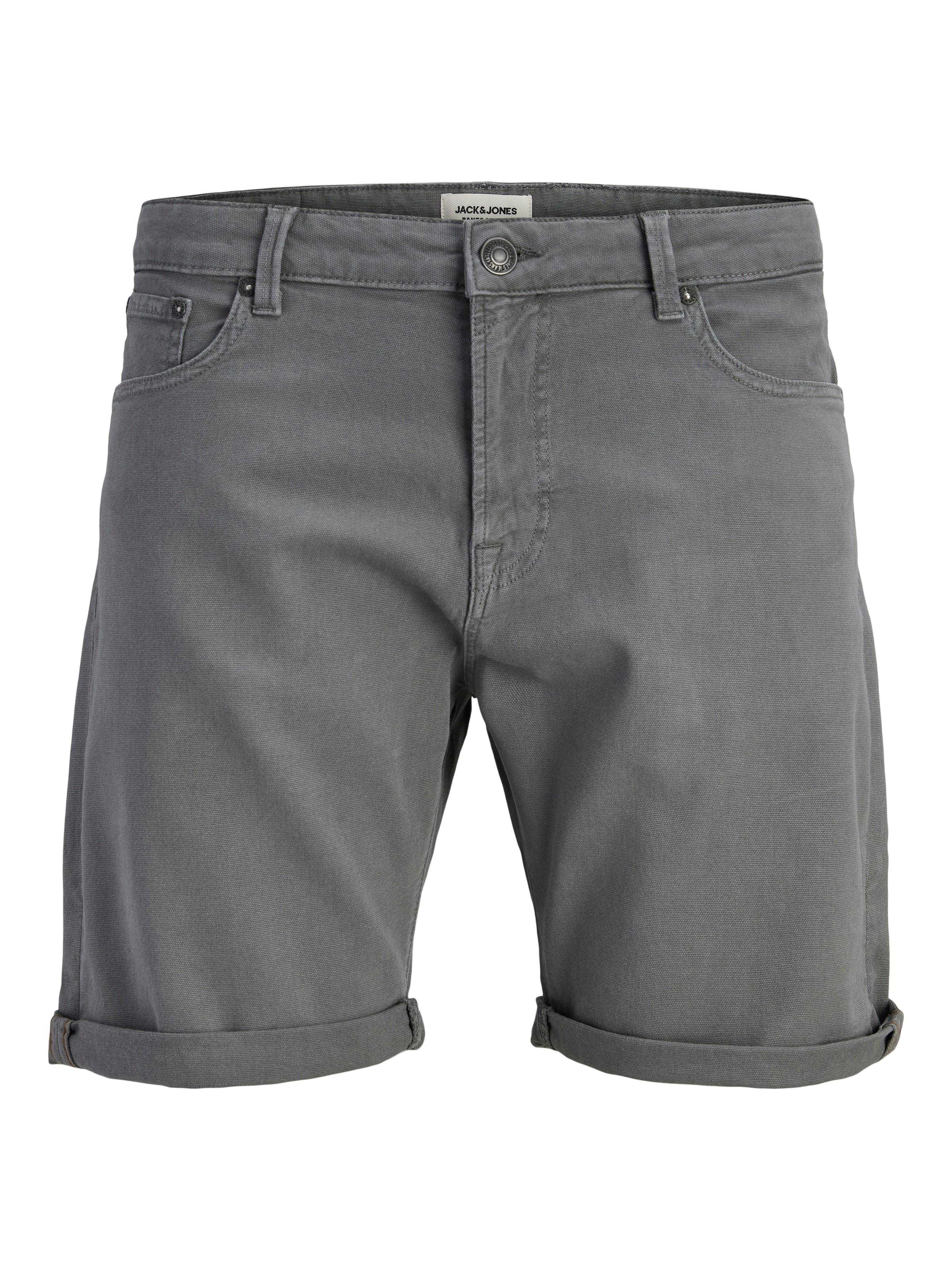 JACK & JONES Regular Hose in Grau: Vorderseite
