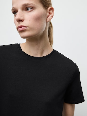 MANGO T-Shirt 'Riti' in Schwarz