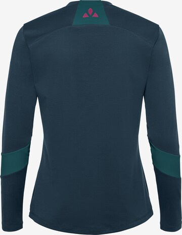 VAUDE Athletic Sweater 'Qimsa' in Blue