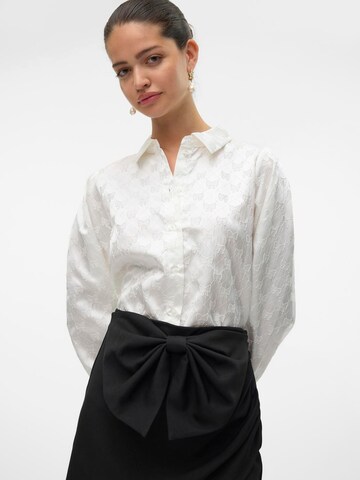 VERO MODA Bluse 'VMViga' in Weiß