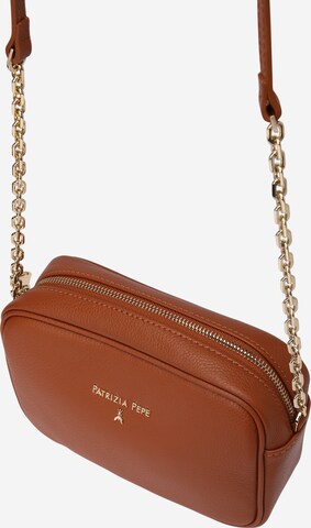 PATRIZIA PEPE Crossbody Bag in Brown: front