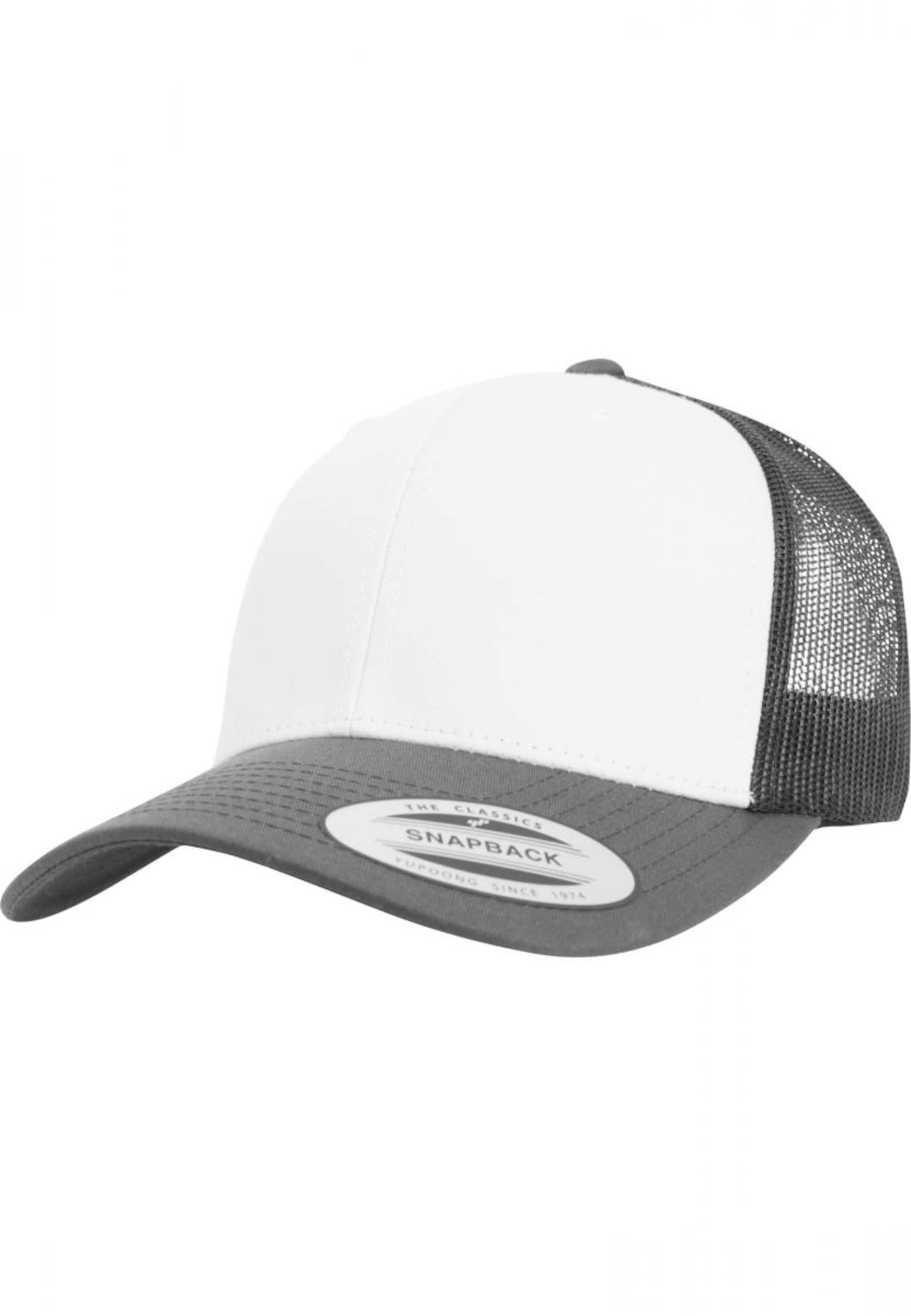 Flexfit Cap 'Retro Trucker' in Grey: front
