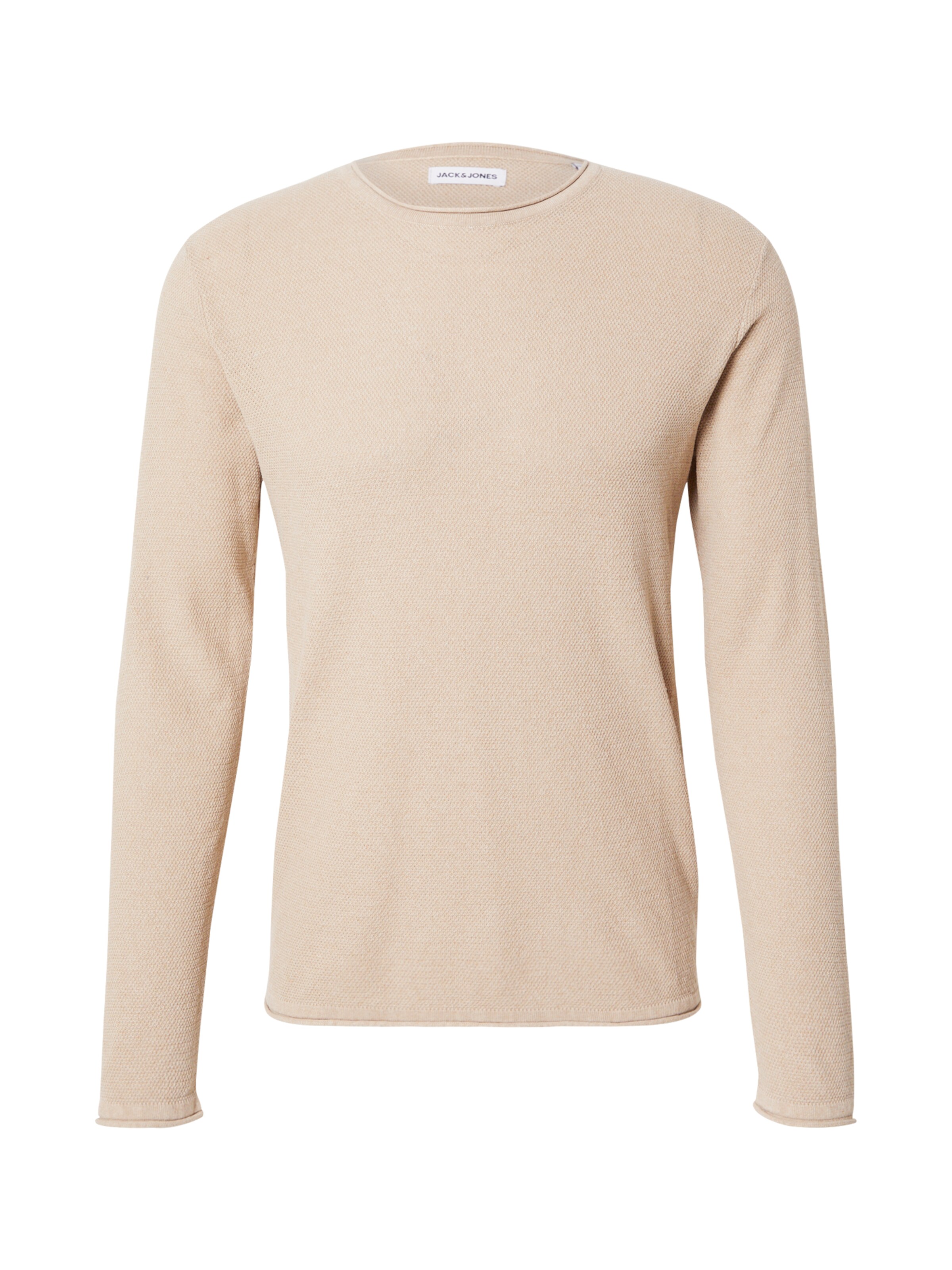 JACK & JONES Pullover 'JJShawn' in Beige: Vorderseite