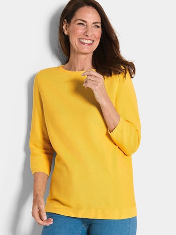 Pull-over Goldner en jaune : devant
