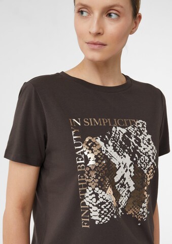 COMMA Shirt in Braun