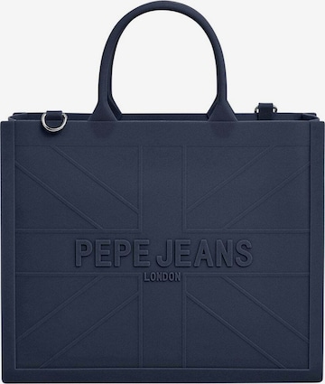 Pepe Jeans Handtas in Blauw: voorkant