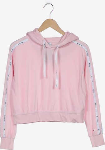 Champion Sweatshirt & Zip-Up Hoodie in S in Pink: front