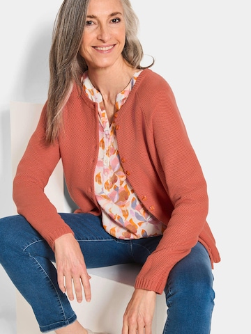 Goldner Gebreid vest in Oranje