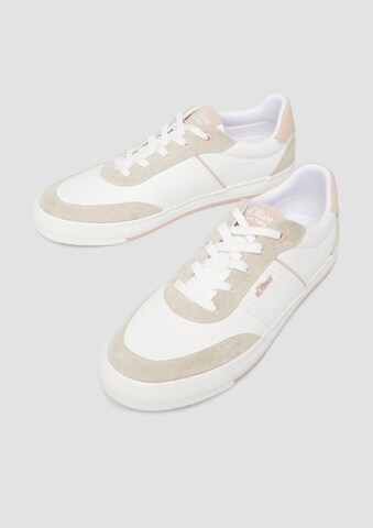 s.Oliver Platform trainers in White