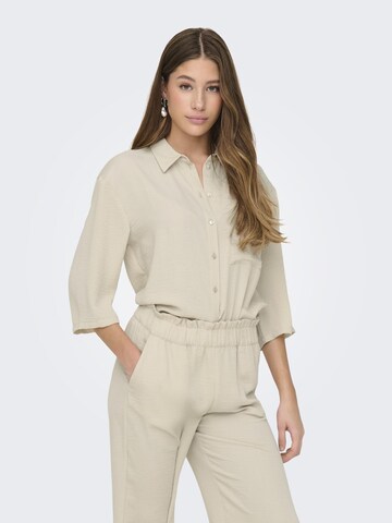 JDY Blouse 'Divya' in Beige: voorkant