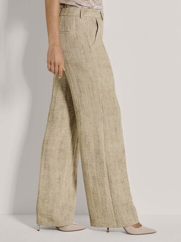 Loosefit Pantalon à plis MADELEINE en marron