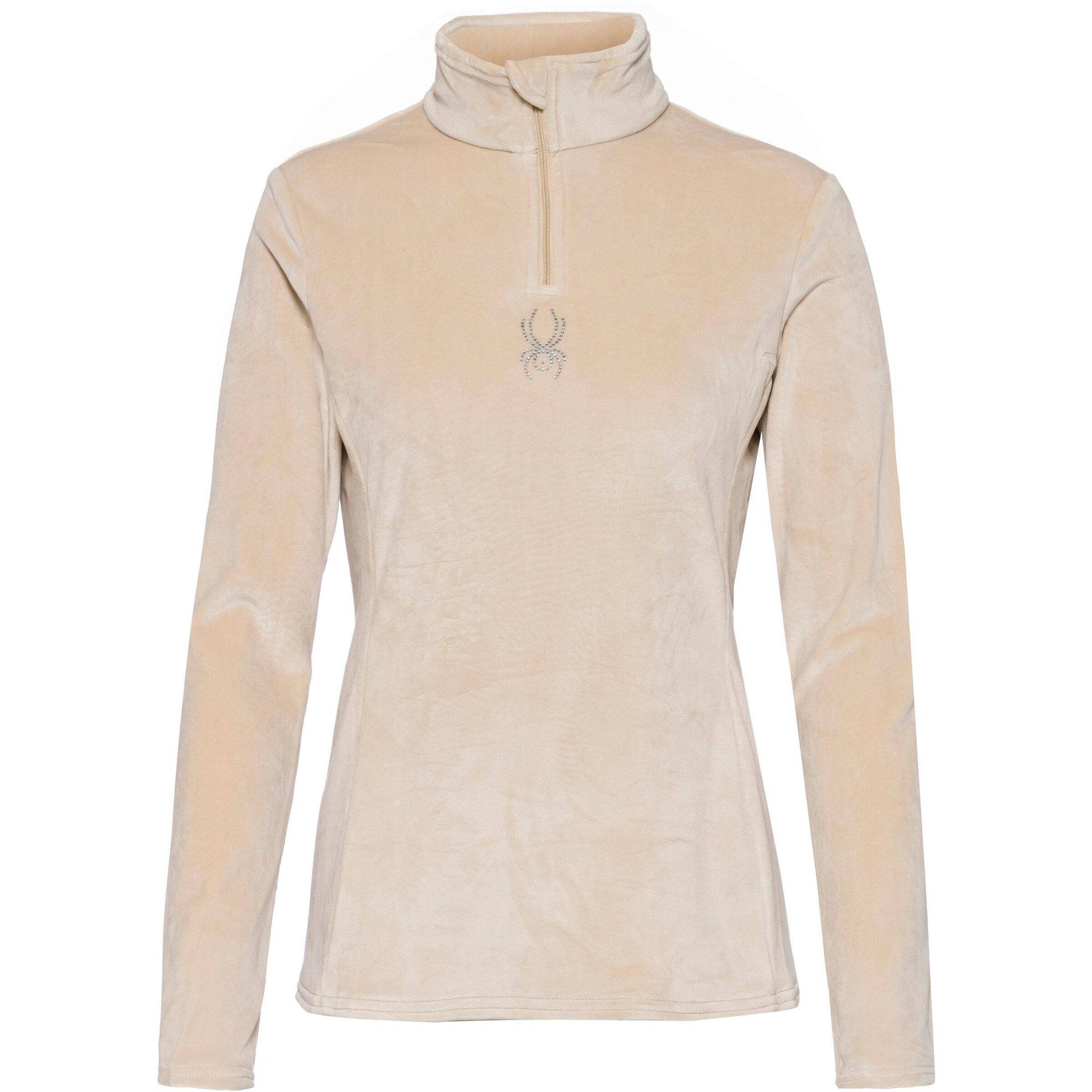 Spyder Athletic Sweater 'SHIMMER BUG' in Beige: front