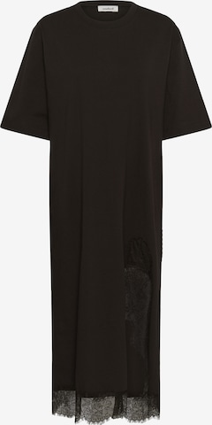 Robe 'SLJina' SOAKED IN LUXURY en marron : devant