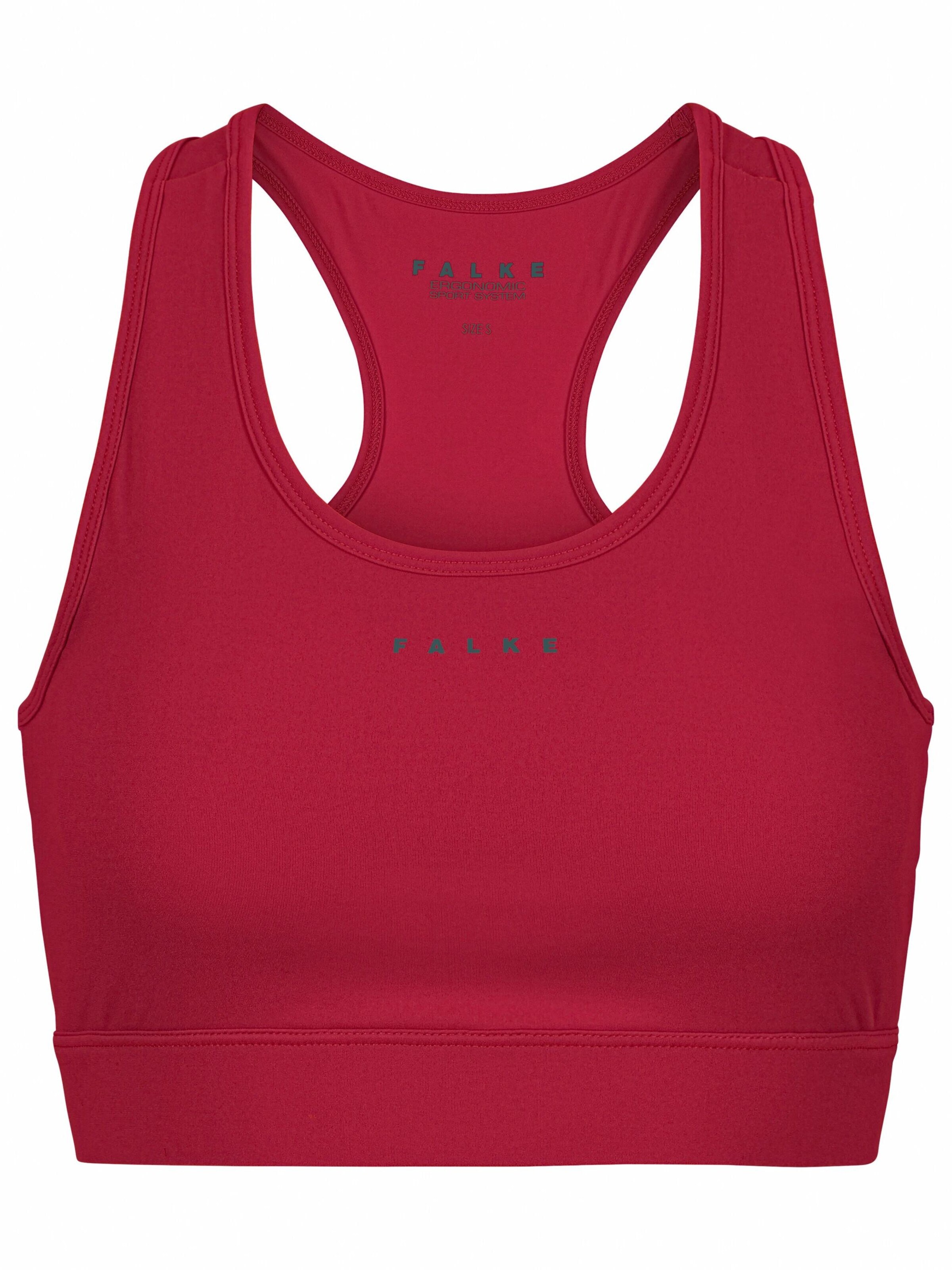 FALKE Bustier Sport-BH in Rot