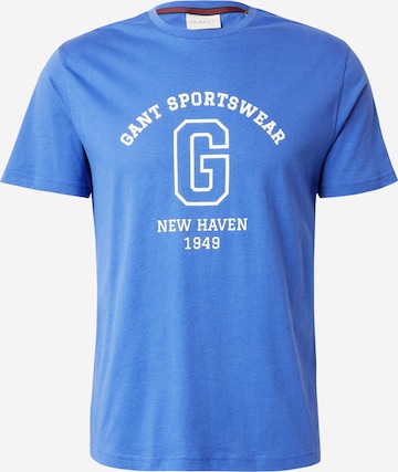 Maglietta di GANT in blu: frontale