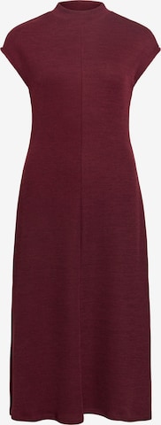 VILA Strikkjole 'VIRaffi' i rød: forside