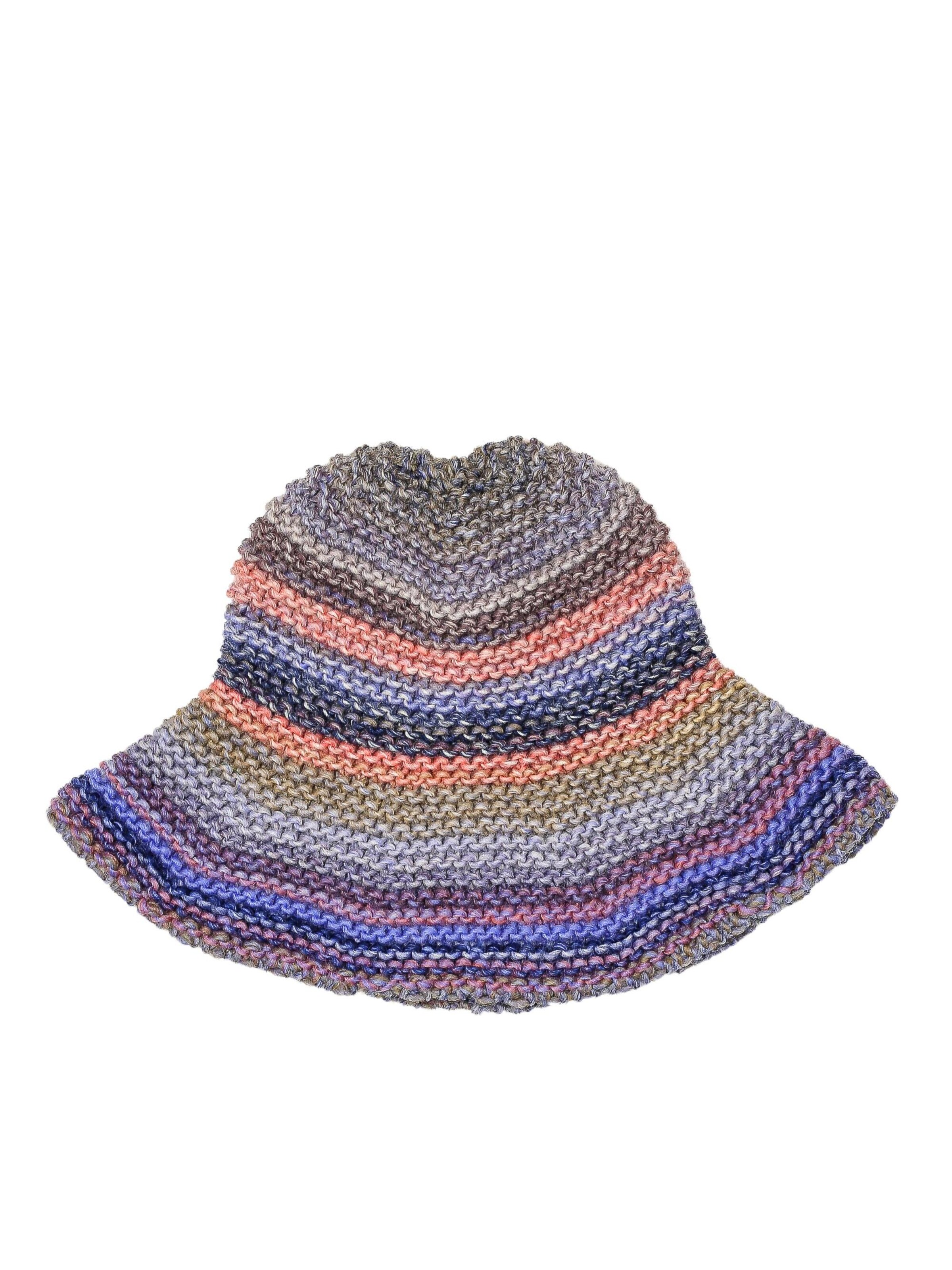 COLLEZIONE ALESSANDRO Hat 'Levi' in Purple: front