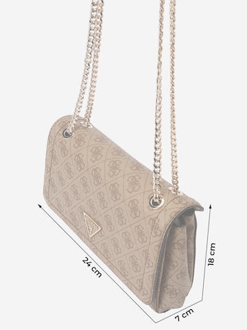 Sac bandoulière 'Noelle' GUESS en beige