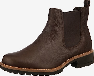ECCO Chelsea Boots 'Elaine' in Braun: front