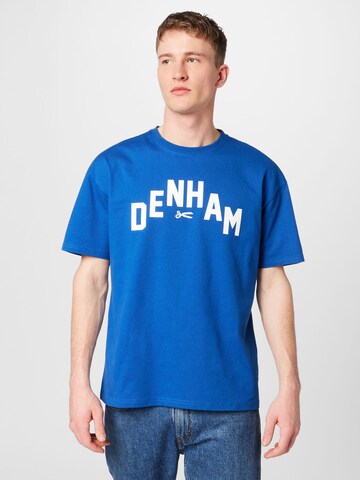 DENHAM Koszulka 'LOND' w kolorze niebieski: przód