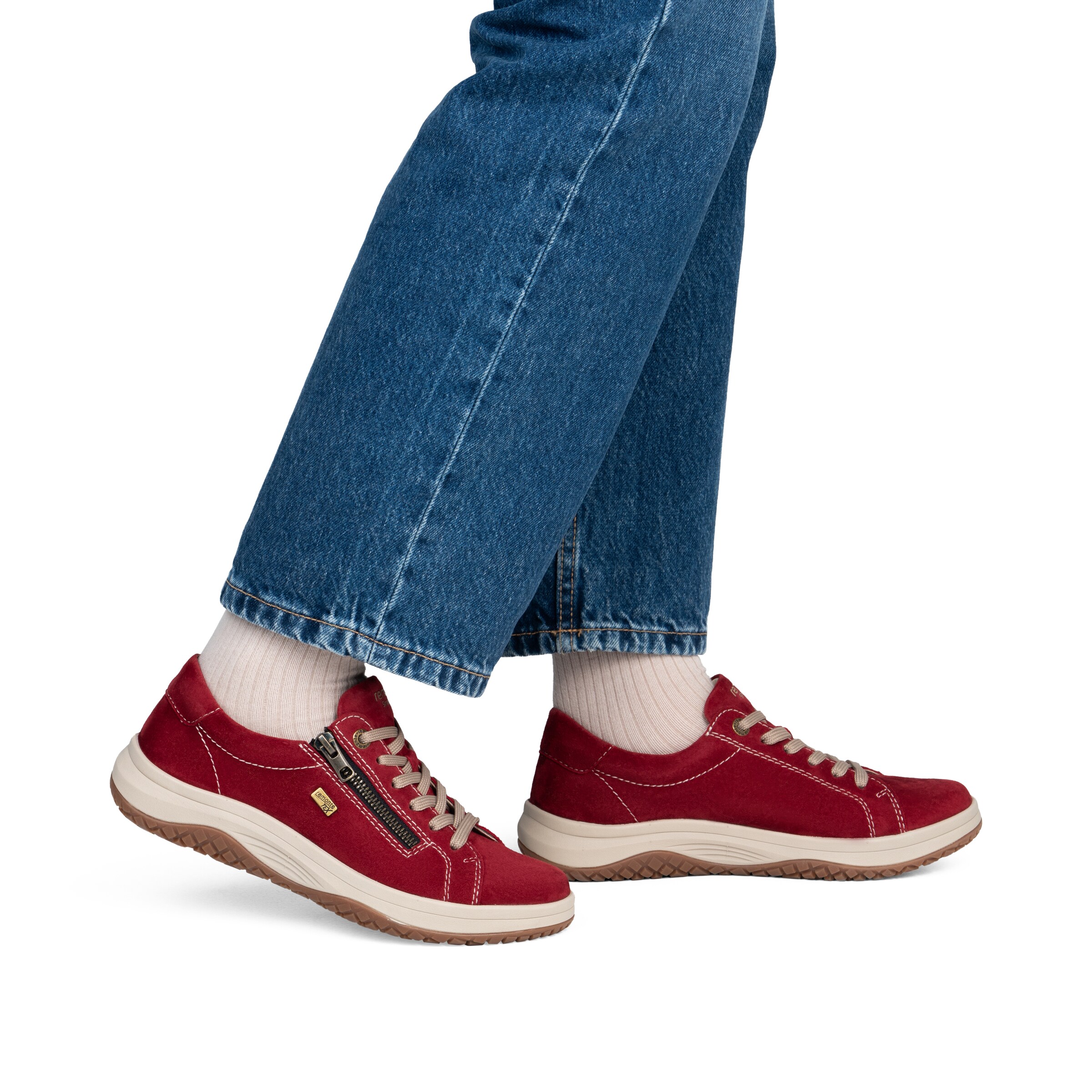 Chaussure à lacets ' D3Q00 ' REMONTE en rouge : devant