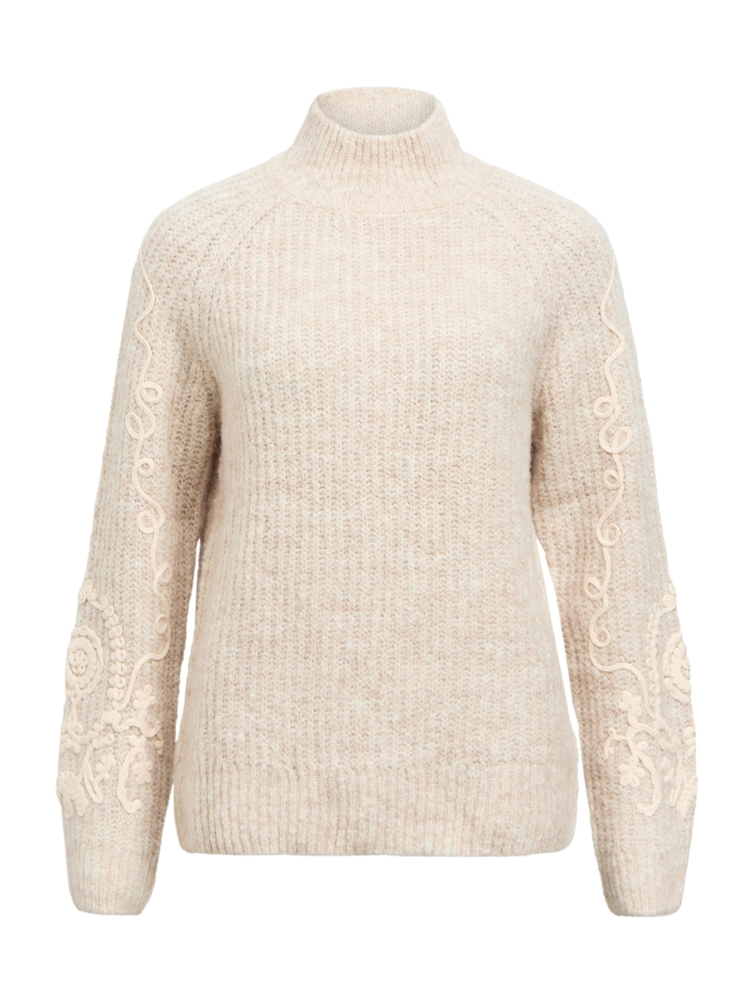 OBJECT Πουλόβερ 'OBJLucia' σε λευκό: μπροστά