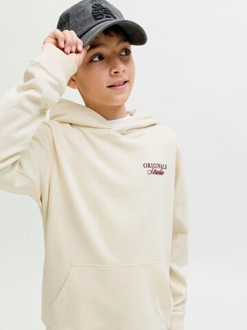 Jack & Jones Junior Sweatshirt 'Norrebro' in Wit