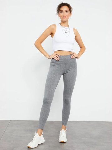 Tommy Life Skinny Leggings 'Gamaschen' - szürke