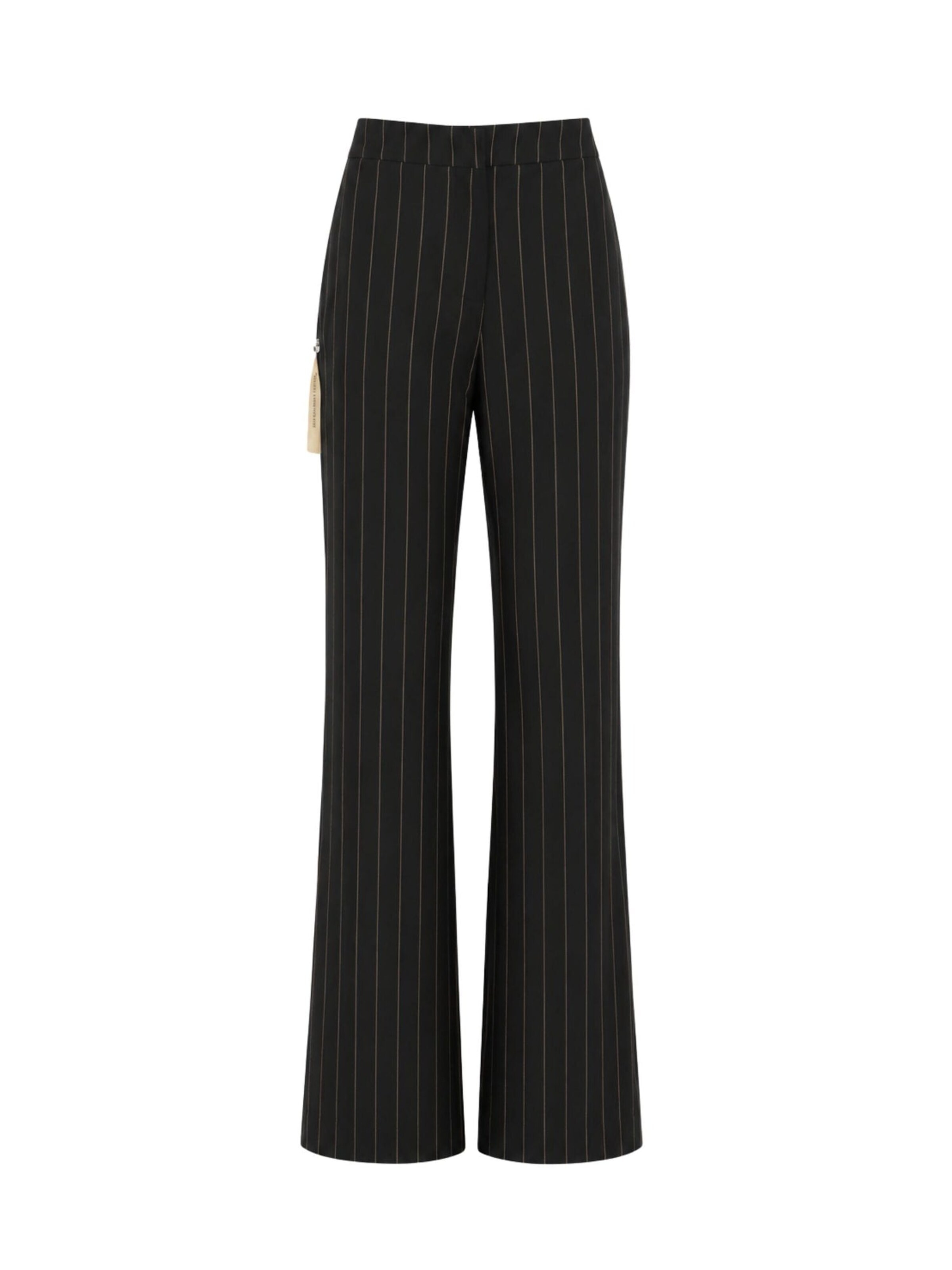 Mar de Margaritas Baggy Trousers in Black: front