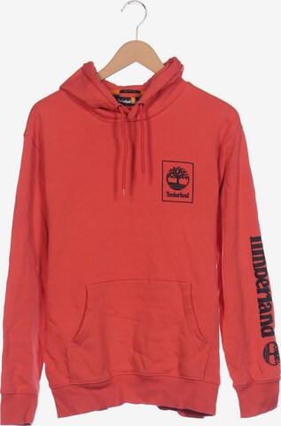 TIMBERLAND Sweatshirt & Zip-Up Hoodie in M in Red: front