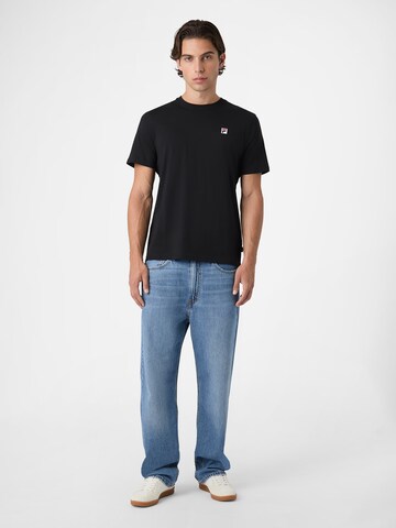 FILA - Camiseta 'BIELLA regular short sleeve t-shirt' en negro
