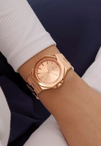 Montre à affichage analogique 'Empress' GUESS en rose