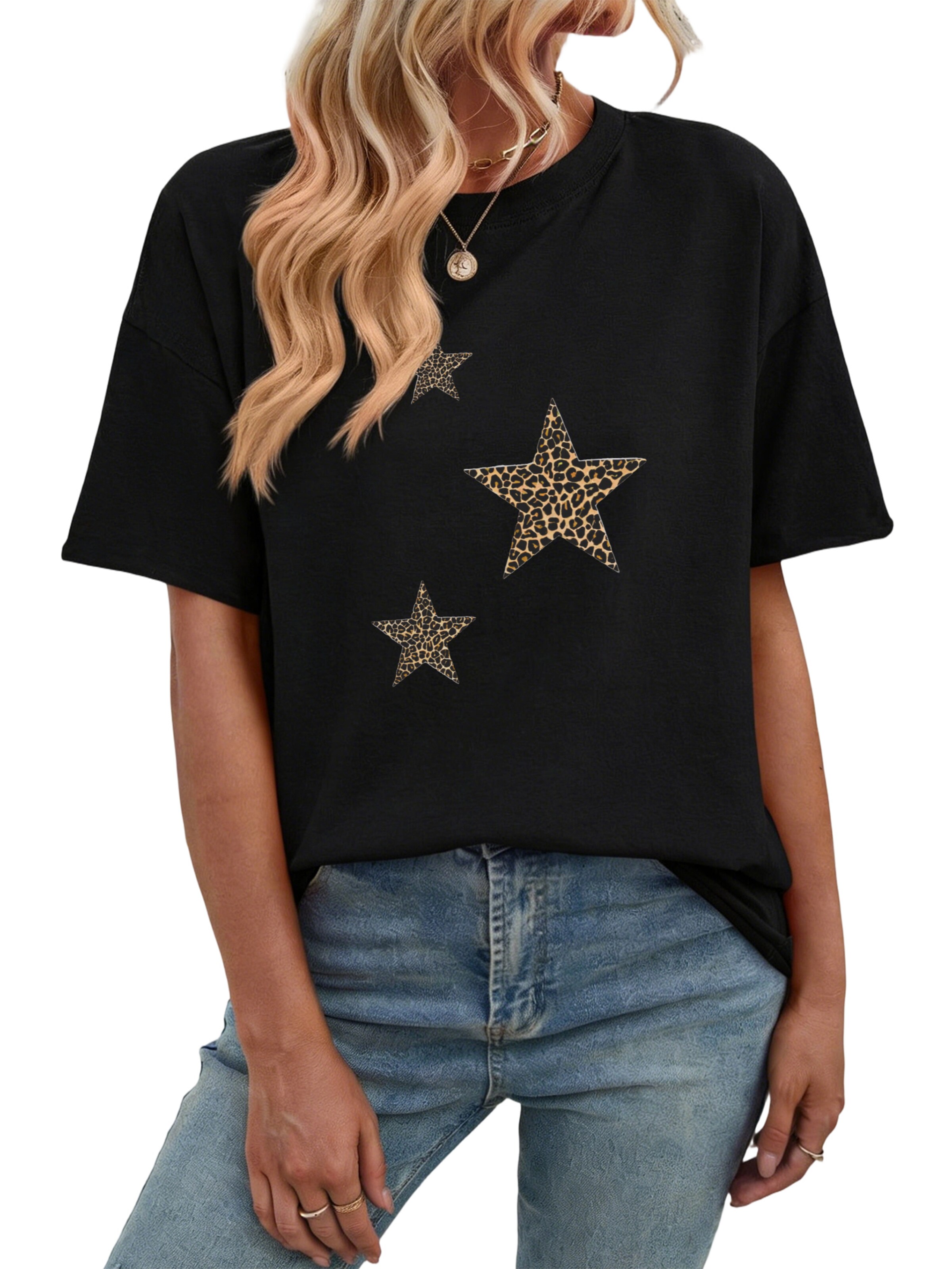 T-shirt GORHEY en noir : devant