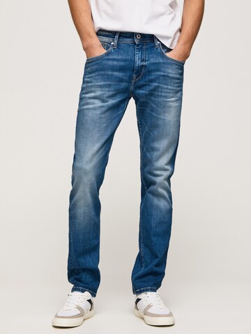 Pepe Jeans Regularen Kavbojke 'Cash' | modra barva: sprednja stran