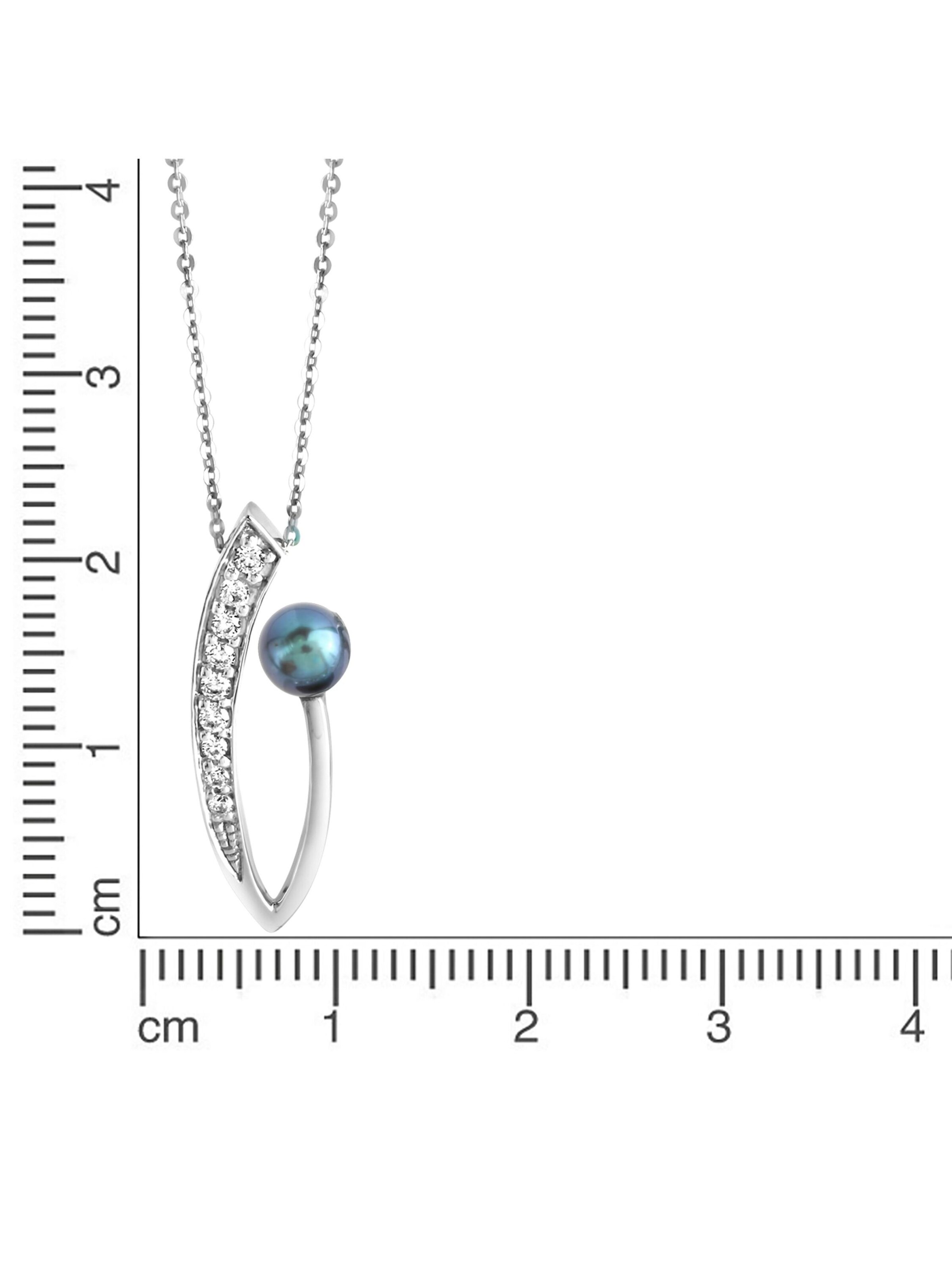 Zeeme Necklace in White