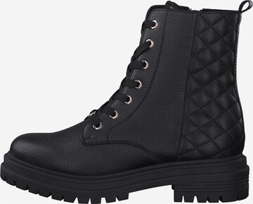 s.Oliver Lace-Up Ankle Boots in Black