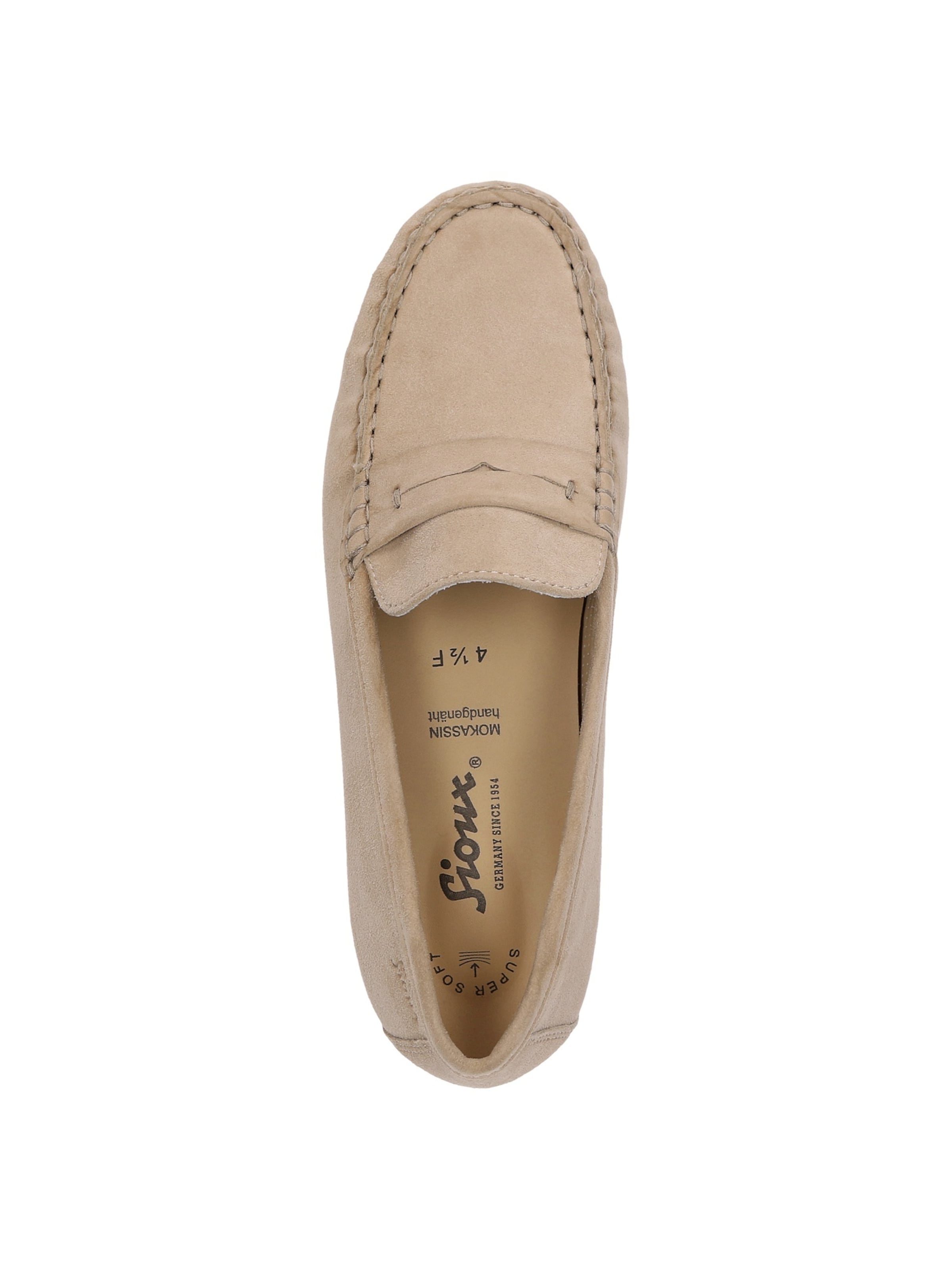 SIOUX Classic Flats 'Rosikena-700' in Beige