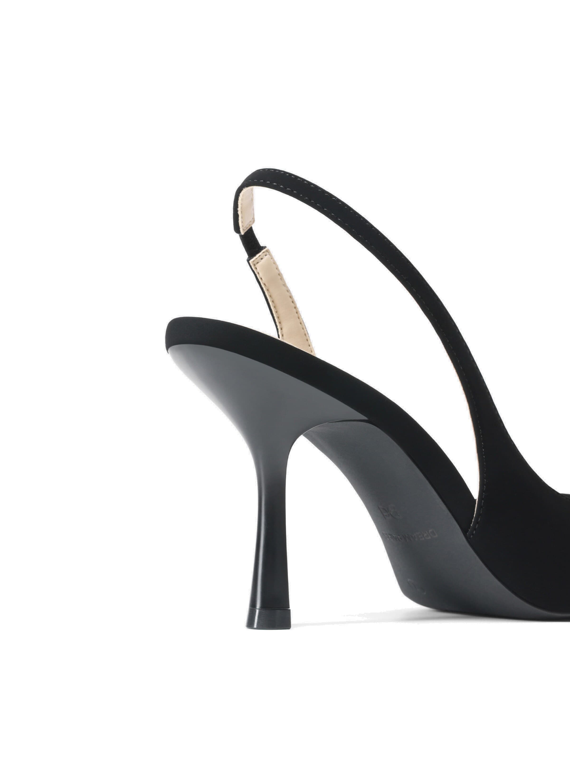Décolleté 'Pumps Women's Slingback Pointed Toe Pump Heels' di Dream Pairs in nero