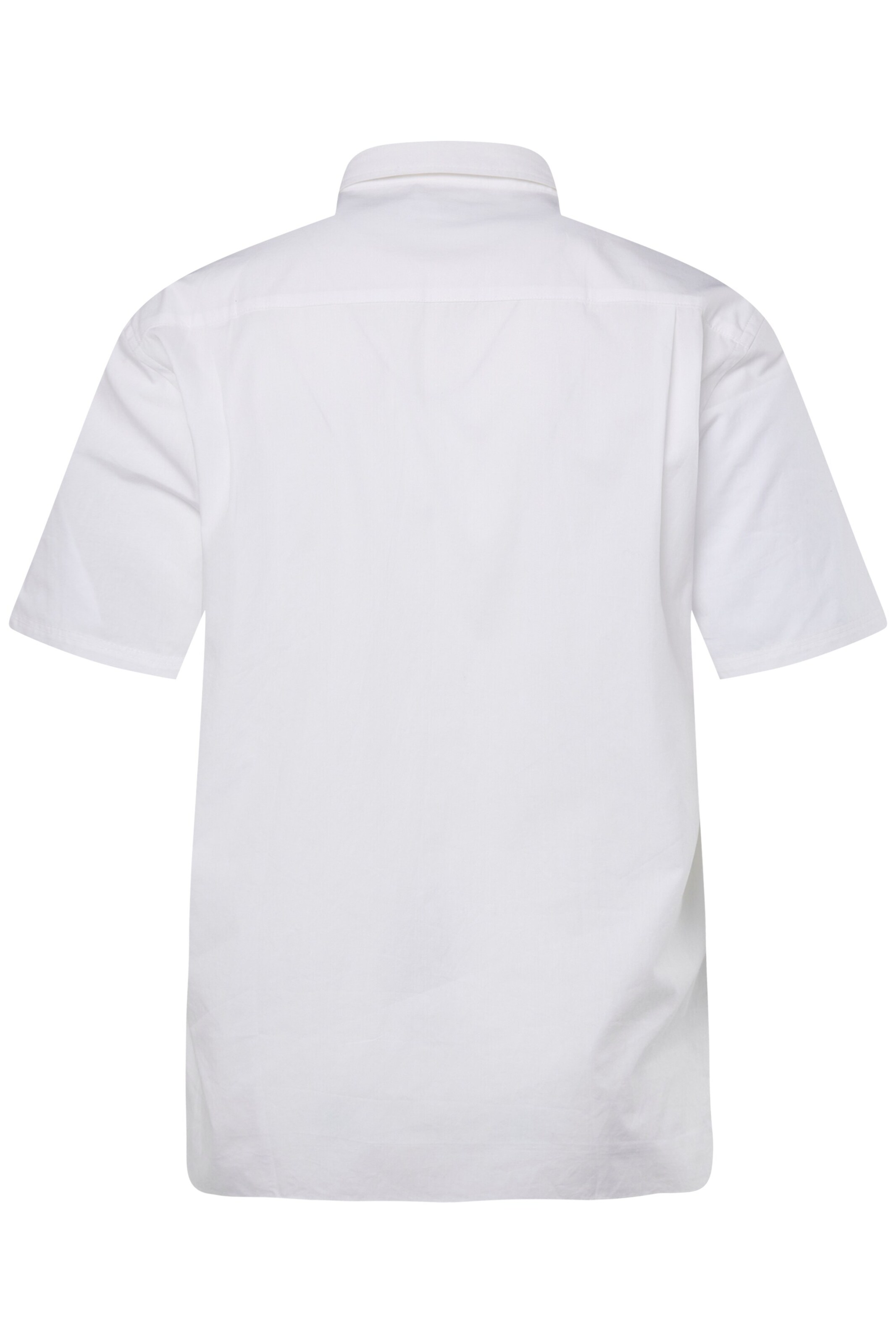 Men Plus Regular fit Klederdracht overhemd in Wit