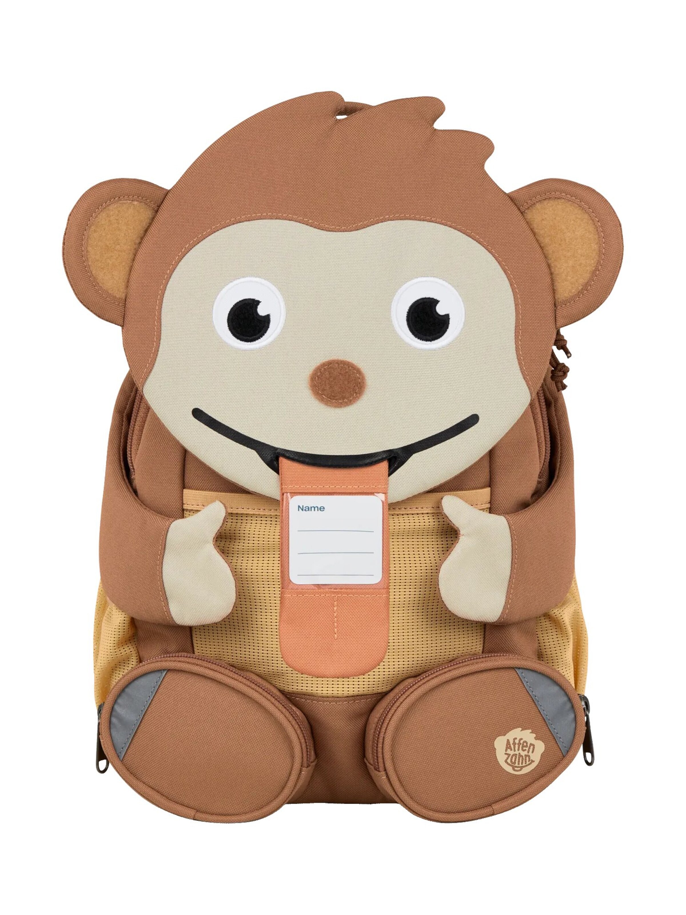 Affenzahn Backpack 'Großer Freund' in Brown