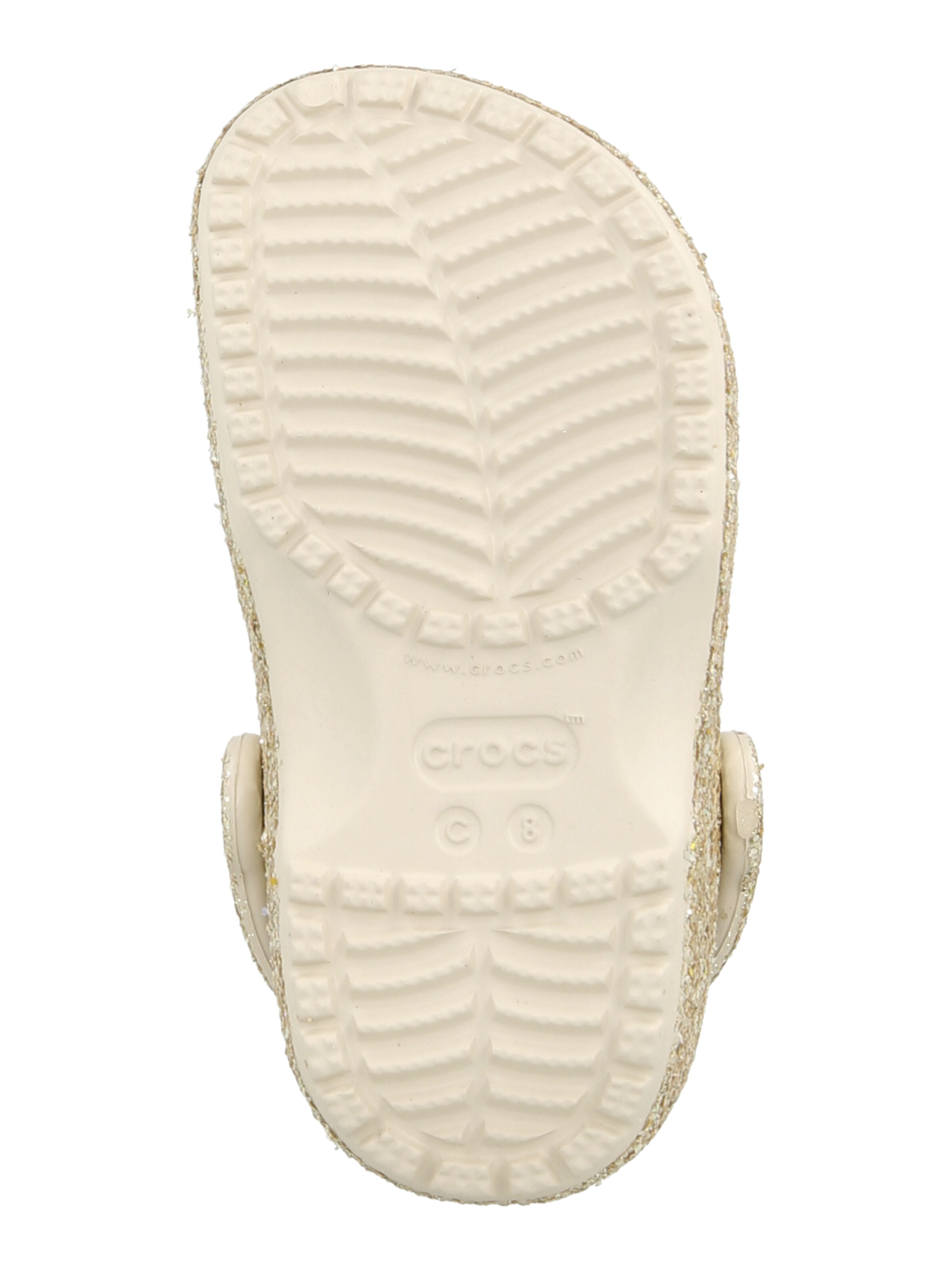 Crocs - Sandália 'Classic' em bege