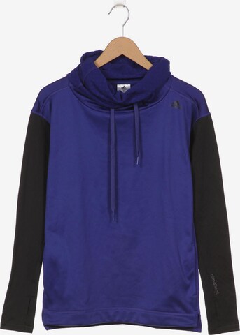 ADIDAS PERFORMANCE Sweatshirt & Zip-Up Hoodie in XXS in Purple: front
