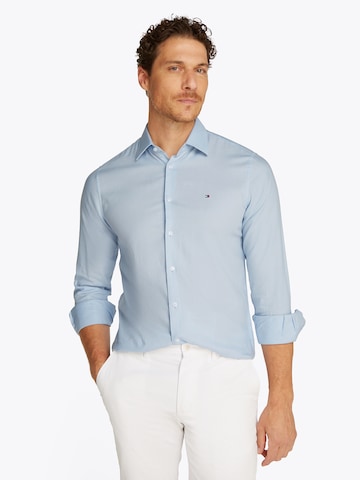 TOMMY HILFIGER Slim fit Koszula w kolorze niebieski: przód