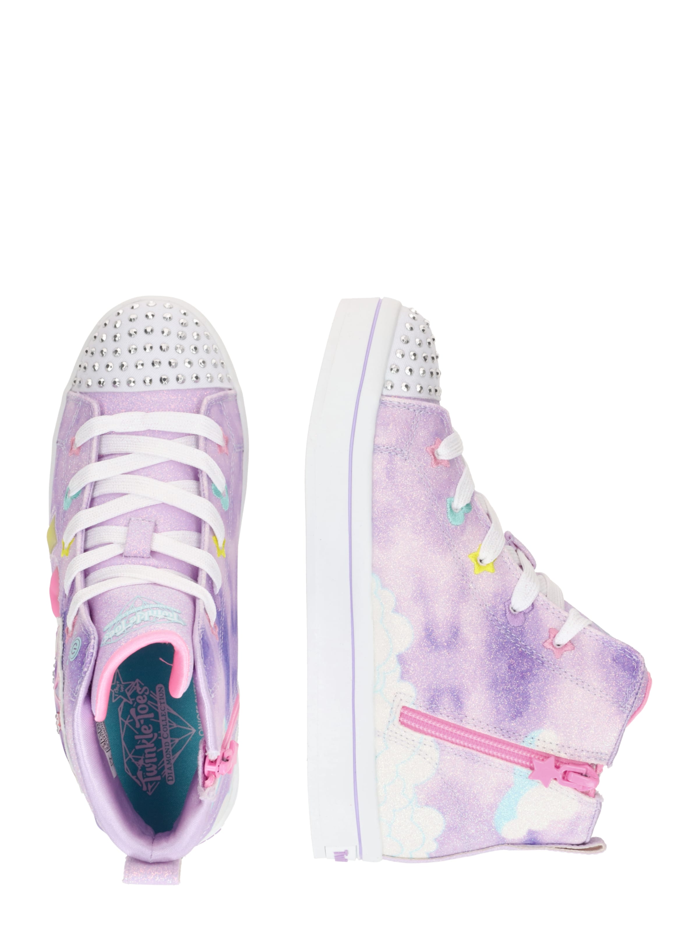 SKECHERS Sneaker 'TWI-LITES 2.0' i lila