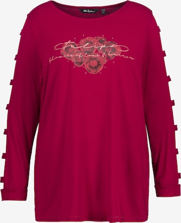 T-shirt Ulla Popken en rouge : devant