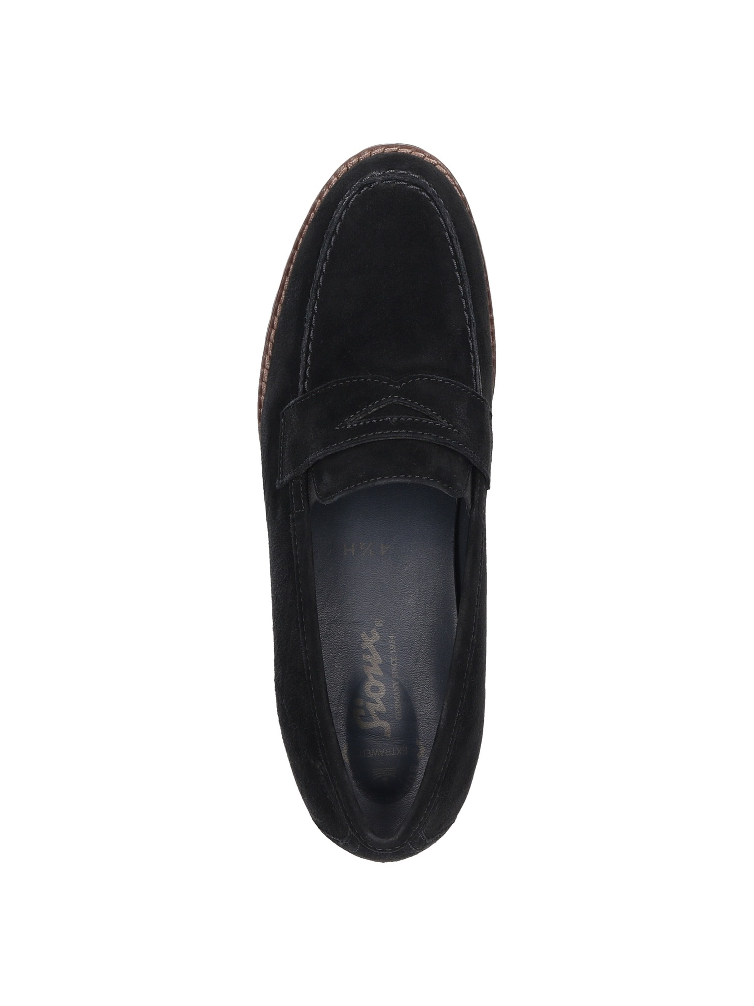 SIOUX Slipper ' Meredith-709-H ' in Schwarz