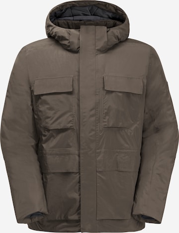 JACK WOLFSKIN Outdoor jacket in Brown: front