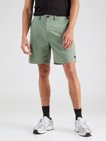 BILLABONG Normalny krój Spodnie sportowe 'TREK' w kolorze zielony: przód