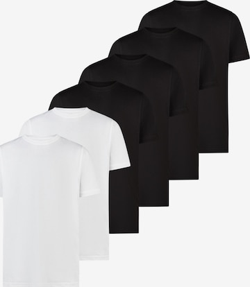 LERROS Shirt 'Basic' in Grau: Vorderseite